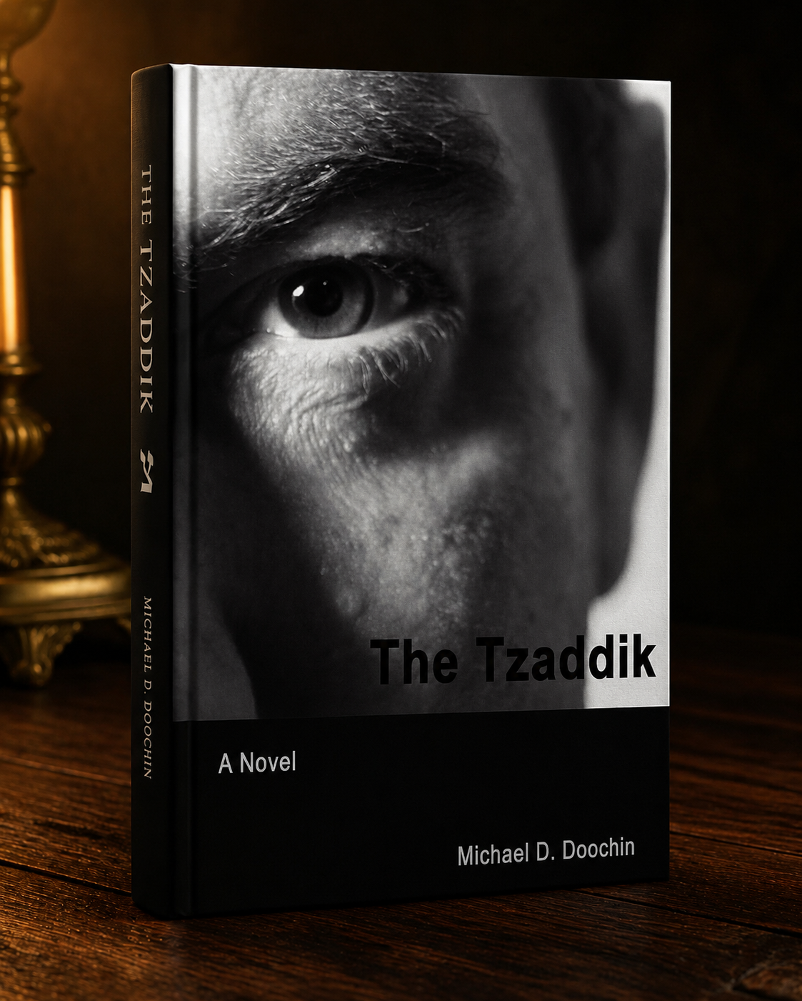The Tzaddik book cover by Michael D. Doochin